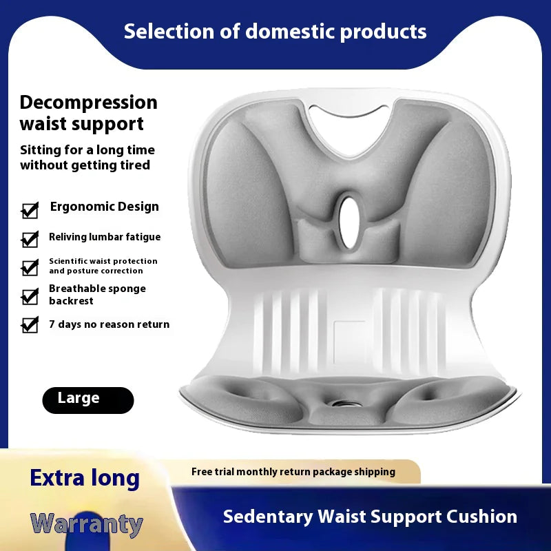 Ergonomic Waist Protection Cushion for Chair – Posture Corrector Back Support Pillow