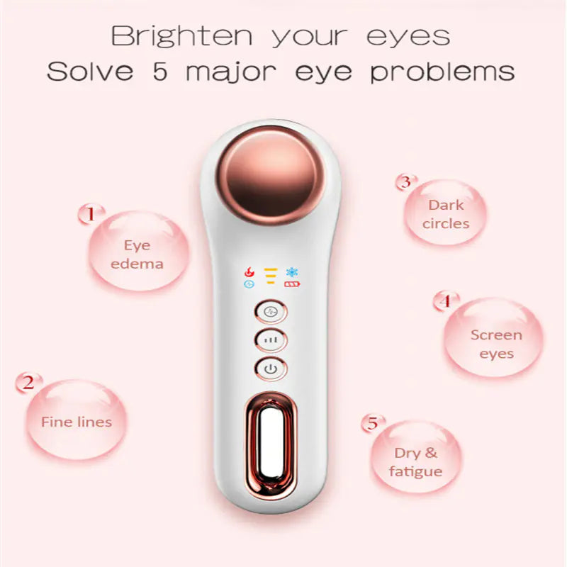 Smart Eye Massage Device with Soothing Eye Mask