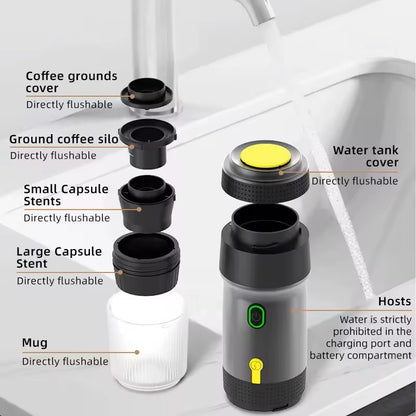 Italian Espresso Express Portable Coffee Maker