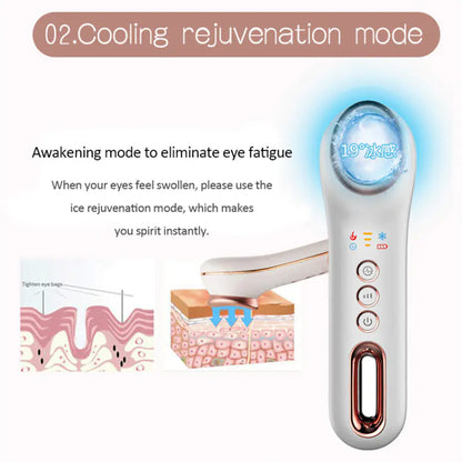 Smart Eye Massage Device with Soothing Eye Mask
