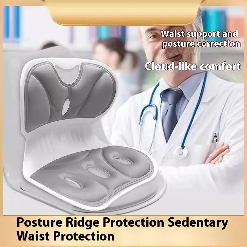 Ergonomic Waist Protection Cushion for Chair – Posture Corrector Back Support Pillow